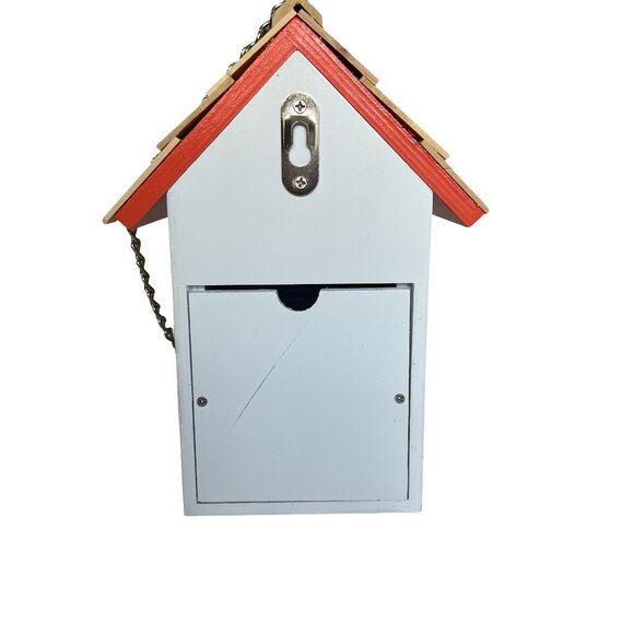 Disney Mickey Mouse Orange Blue Wooden Birdhouse - Viral Tiktok - 9-1/4" Tall - Picture 15 of 15